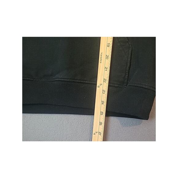 Patagonia Uprisal Hoodie Men’s Medium Black Logo Graphic Pullover Sweater - Picture 7 of 8